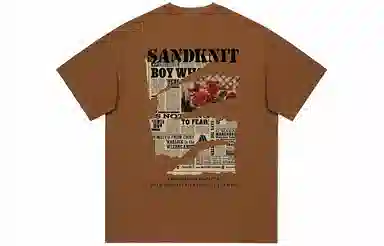 SandKnit Retro Rose Series T-Shirt