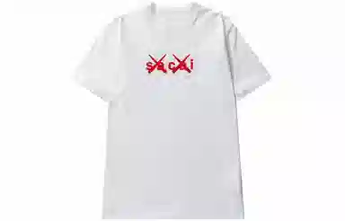 Sacai x KAWS SS21 LogoT