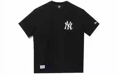 New Era x MLB Yankees Logo T-Shirt Black