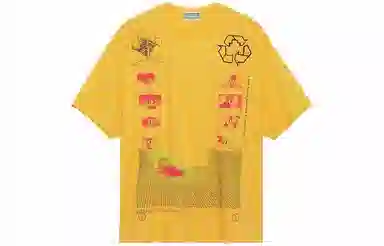 Cav Empt FW21 Crew Neck Tee Yellow