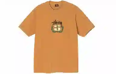 Stussy S Wreath Pigment Dyed Tee