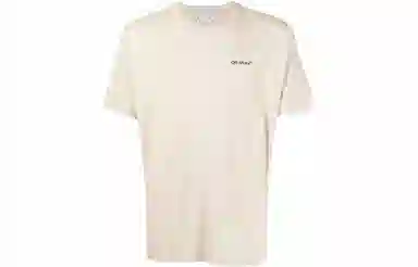 OFF-WHITE SS22 Logo T-Shirt Beige