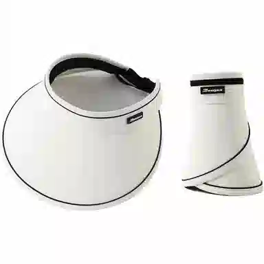 杨同学 【加大帽檐】空顶帽 春夏 防紫外线 全脸遮阳 遮脸太阳帽子 大檐 聚脂钎维 防晒帽 男女同款情侣款