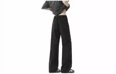 绘承 美式潮流舒适高街基础款宽松百搭直筒工装多口袋垂感休闲裤 男女同款