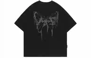 BJHG Gradient Reflective Butterfly T-Shirt