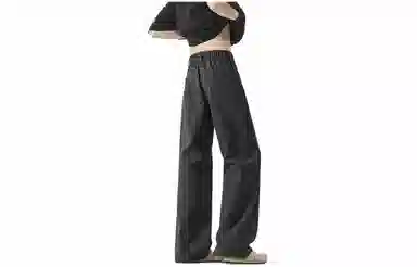 绘承 美式潮流舒适高街基础款宽松百搭直筒工装多口袋垂感休闲裤 男女同款