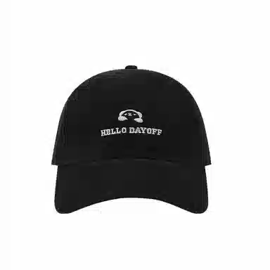 祎步康 简约刺绣显白大头围 韩版氛围感显脸小帽子 棉 鸭舌帽 男女同款情侣款