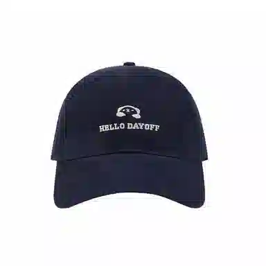 祎步康 简约刺绣显白大头围 韩版氛围感显脸小帽子 棉 鸭舌帽 男女同款情侣款