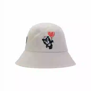 MLB Bear Bucket Hat Beige
