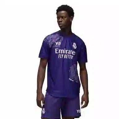 adidas x Real Madrid Logo T-Shirt Purple