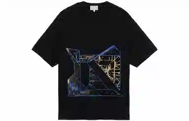 Cav Empt SS22 Geometric Logo Tee Black