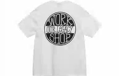 Stussy x OUR LEGACY SS23 DOT PIGMENT DYED TEE LogoT