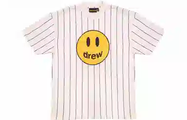Drew House Mascot Ss Teenavy Pinstripe LogoT