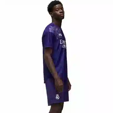 adidas x Real Madrid Logo T-Shirt Purple