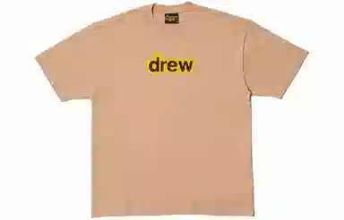 Drew House FW21 Secret Ss Tee Khaki LogoT