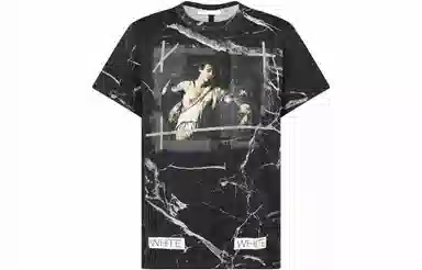 OFF-WHITE Marble Print T-Shirt