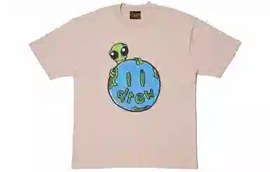 Drew House FW21 Allen The Alien Ss Tee Beige T