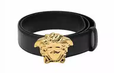 Versace Medusa Logo Belt