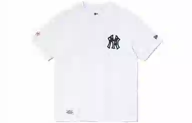 New Era MLB Neon Logo T-Shirt White