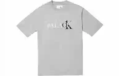 PALACE x Calvin Klein T-Shirt Light Grey Heather LogoT