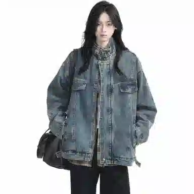 NEVER RULE Denim Jacket