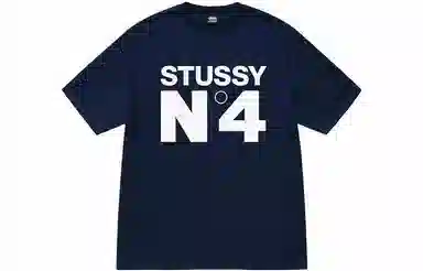 Stussy No.4 NO.4 TEE LogoT