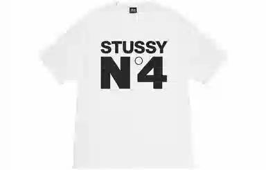 Stussy No.4 NO.4 TEE LogoT