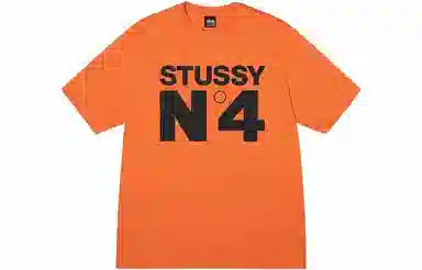 Stussy No.4 NO.4 TEE LogoT