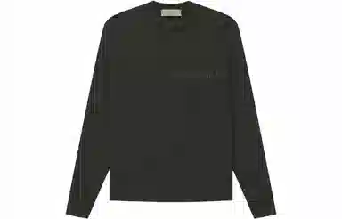 Fear of God Essentials SS23 L S Tee Off Black