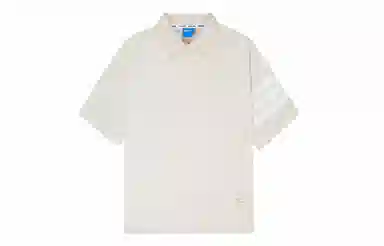 ICONS Lab x SSUR PLUS Striped Polo Collar T-Shirt