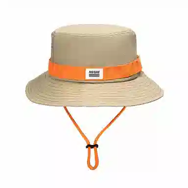 山一丸 夏季遮阳登山露营帽可折叠大檐速干防紫外线 涤纶 渔夫帽 男女同款情侣款