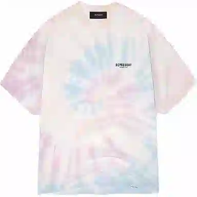 REPRESENT SS23 Logo Crewneck T-Shirt Pink