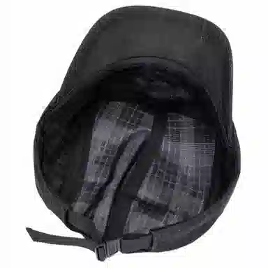 山一丸 韩版短帽水洗檐春夏户外遮阳帽复古时尚三角标 棉 鸭舌帽 男女同款情侣款