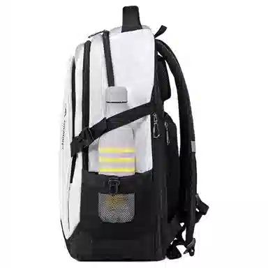 维多利亚旅行者 大容量多功能隔层可扩容收纳学生通勤出差反光轻盈简约设计时尚百搭透气休闲 尼龙 书包背包双肩包 常规 男女同款情侣款 白色