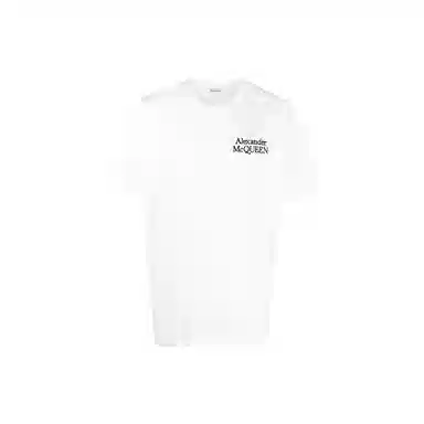 Alexander McQueen SS22 White Logo Tee
