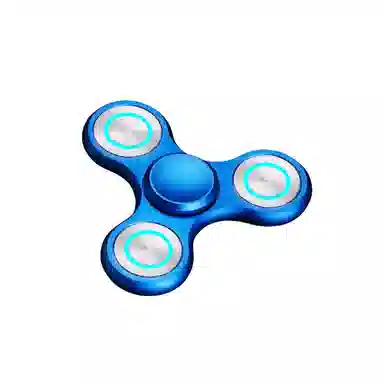 乐智由我 指尖陀螺铝合金大三元魔幻解压旋转动 玩具