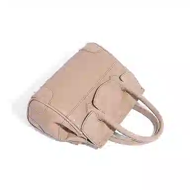 维尼奥 时尚通勤高级感铂金包百搭复古鳄鱼纹拼接女包休闲大气妈妈包 合成革 手提包单肩斜挎 常规 女款 多色