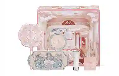 花知晓 天鹅深浅礼盒彩妆套装 气色提亮肤色 五件套