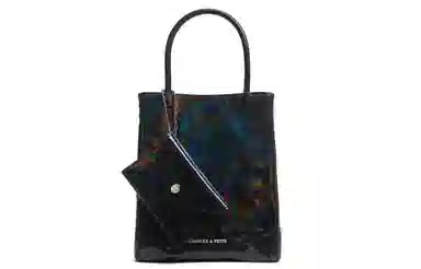 CHARLESKEITH ck PU CreamJet BlackSilver