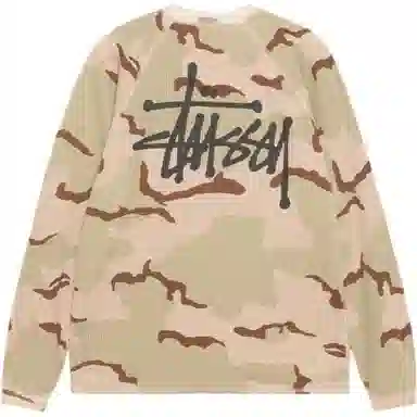 Stussy Raglan Thermal LS Crew