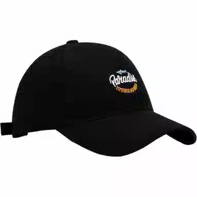 杨同学 简约百搭刺绣软顶磨毛韩版 棉 鸭舌帽 男女同款情侣款