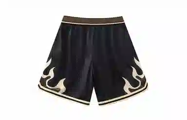 Mulinsen Flame Print Basketball Shorts