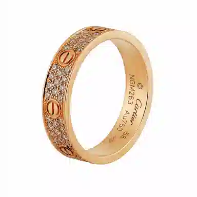 Cartier LOVE Ring Rose Gold