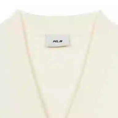 MLB Yankees V-Neck Knit Cream