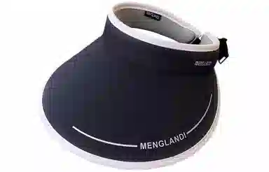 优幽兰 韩版小众设计感大檐显脸小遮阳帽休闲百搭户外出行骑车防紫外线遮脸冰丝空顶太阳帽 聚酯纤维 防晒帽 女款