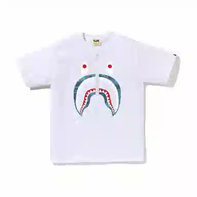 A BATHING APE Shark Camo Tee