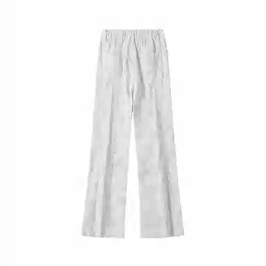 大卫贝肯 美式复古高街潮牌重工水洗扎染做旧脏脏白拼接休闲长裤宽松直筒工装牛仔裤 男女同款