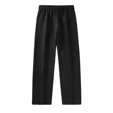 双星八特 潮牌复古简约纯色直筒裤垂感长裤街头宽松百搭运动卫裤休闲裤 男女同款