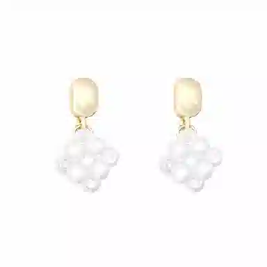 彤彤兔 韩系小众高级感 合金 耳环 女款