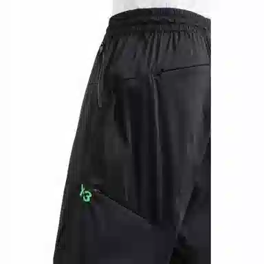 Y-3 Logo Tapered Sweatpants Black